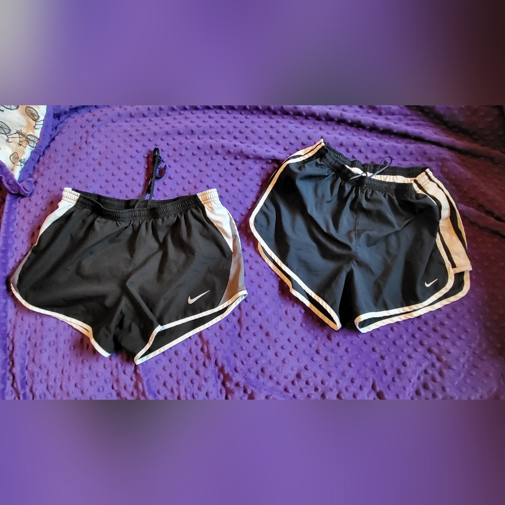 Two Pairs of Nike Running Shorts
